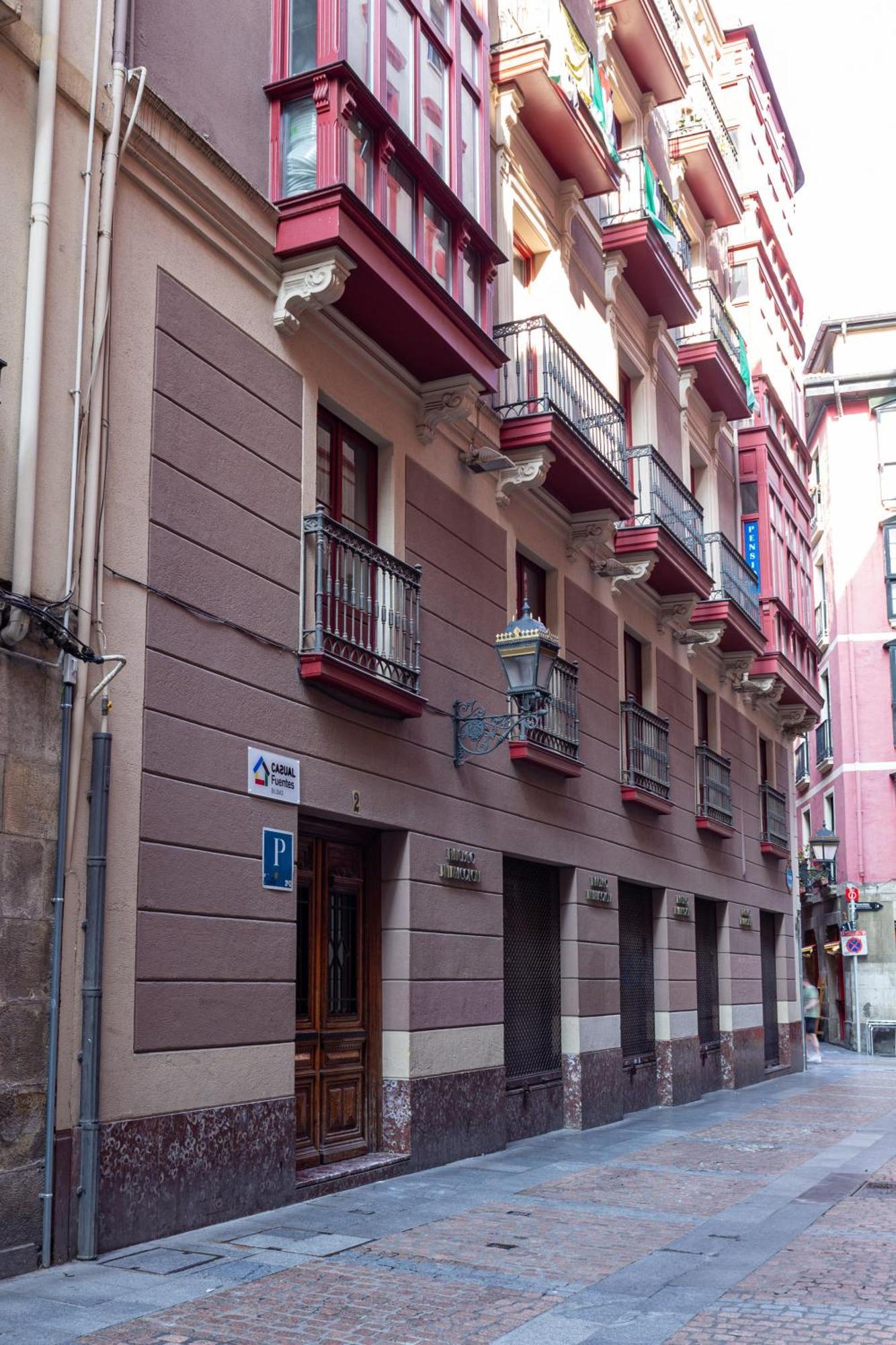 Hotel Pensión de la Fuente Bilbao Exterior foto